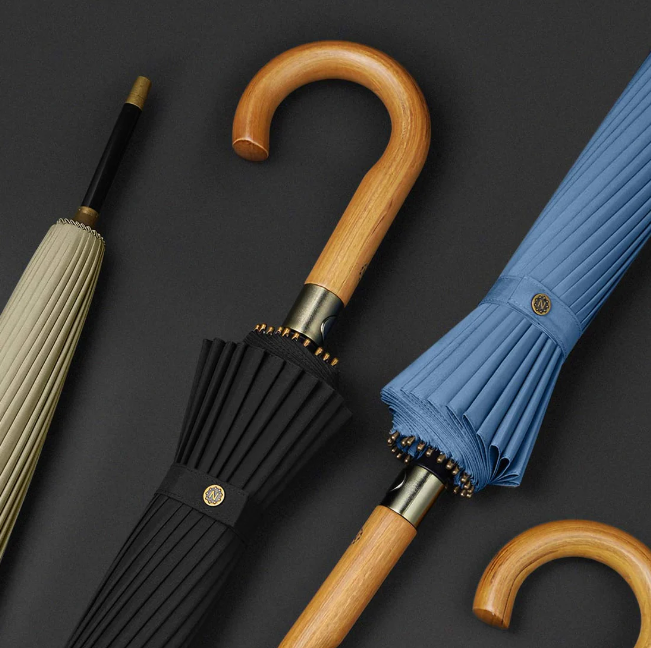 Luxury umbrellas collection showcasing elegant, durable designs - Exclusaro