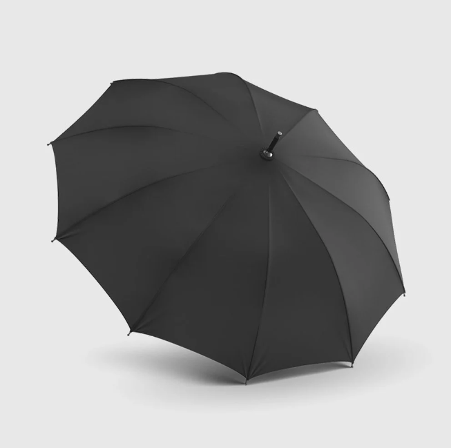 Gents Black Umbrella